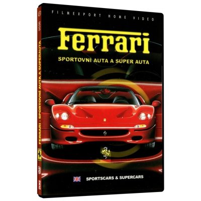 Ferrari sportovní auta a super auta DVD – Zboží Mobilmania