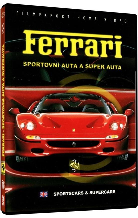 Ferrari sportovní auta a super auta DVD