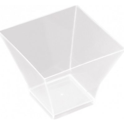 Santex Kelímky na dezerty Fingerfood čtvercové 200 ml – Zboží Dáma