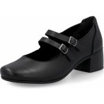 Rieker DÁMSKÉ POLOBOTKY 41651-00 ČERNÁ Černá – Zboží Mobilmania