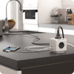 Cubenest PowerCube Extended USB A+C PD 20 W Grey 6974699970828 – Zboží Živě