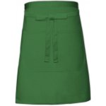 Link Kitchen Wear Pekařská zástěra s kapsou X964T Bottle Green 90x50cm – Hledejceny.cz