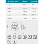 Makita brašna se dvěma přihrádkami 260x145x270mm E-15198 – Hledejceny.cz