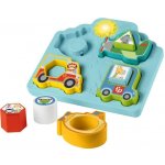 Fisher Price Baby puzzle dopravní prostředky pro miminko Světlo Zvuk 25hrp31 – Zbozi.Blesk.cz