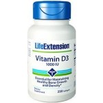 Life Extension Vitamin D3 1000 IU 250 kapslí – Hledejceny.cz