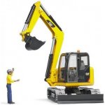 Bruder 2466 Pásový minibagr CATERPILLAR s figurkou – Zbozi.Blesk.cz