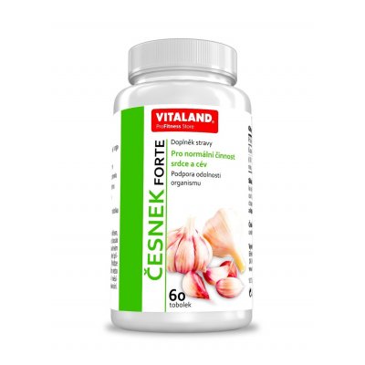 Vitaland Česnek Forte 60 tablet – Hledejceny.cz