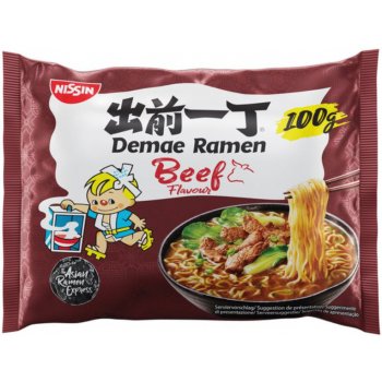 Nissin Demae Ramen inst. nudle s příchutí hovězí 100 g