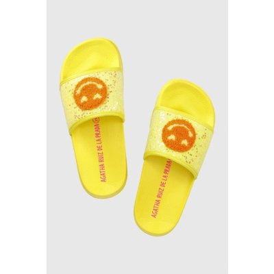 Agatha Ruiz de la Prada pantofle FLIP FLOPS Žlutá