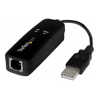 StarTech.com USB 2.0 Fax Modem, 56K External Hardware Dial Up V.92 Modem/Dongle/Adapter, Computer/Laptop Fax Modem, USB to Telephone Jack, USB Data Modem, Network Fax/CMR/POS - 56K V.92 Modem Dongle - – Zboží Živě