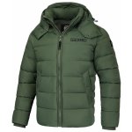 PitBull West Coast pánská zimní bunda Perseus olivová – Zboží Mobilmania