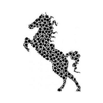 Artemiss Kůň plastová šablona 021 G 29x29cm – HobbyKompas.cz