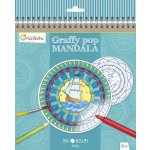 Omalovánky Mandaly pro kluky Avenue Mandarine – Zboží Dáma