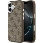 Guess 4G MagSafe Zadní Kryt pro iPhone 17 Brown – Zboží Mobilmania