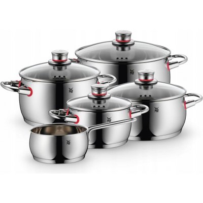 WMF Sada hrnců s poklicemi Quality One 9 el. 1.7/2/3.3/4/6.8L indukční – Sleviste.cz