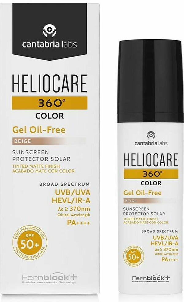 Heliocare 360o Gel Oil-Free Beige SPF50+ 50 ml