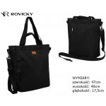 Rovicky Pohodlná dámská nákupní taška R-TZ15605/Black – Hledejceny.cz