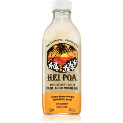 Hei Poa Pure Tahiti Monoï Oil Frangipani multifunkční olej na tělo a vlasy 100 ml