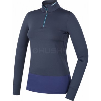 Husky active winter long zip modrá – Zboží Mobilmania