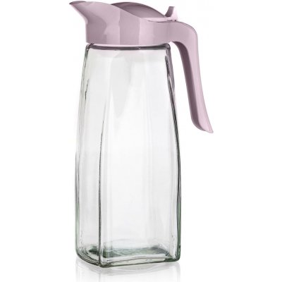 BANQUET džbán skleněný DARA 1500ml PH víčko mix barev – Hledejceny.cz