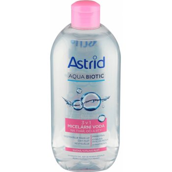 Astrid micelární voda 3v1 suchá citlivá pleť 400 ml