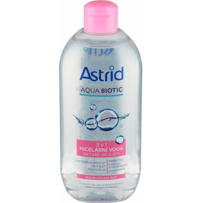 Astrid micelární voda 3v1 suchá citlivá pleť 400 ml