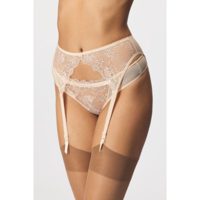 PariPari Podvazkový pás Jenny béžová – Zboží Mobilmania