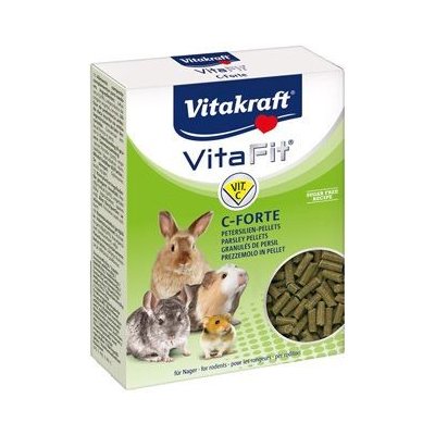 Vitakraft Rodent VitaFit C-Forte petrželové peletky 100 g – Zboží Mobilmania