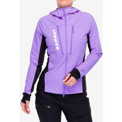 Mammut Aenergy SO Hybrid Hooded Jacket Women fialová – Zboží Dáma