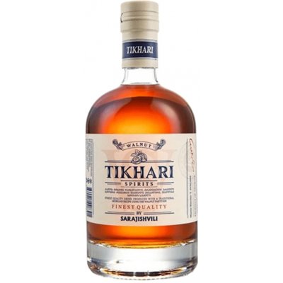 Sarajishvili TIKHARI ořechová brandy 0,5 l (karton) – Zboží Dáma Sarajishvili TIKHARI ořechová brandy 0,5 l (karton) – Zboží Dáma
