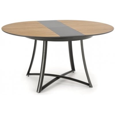 Halmar stůl MORETTI dub antracit – Sleviste.cz