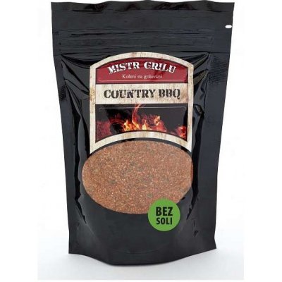 Mistr grilu Grilovací koření BEZ SOLI Country BBQ 100 g – Zboží Mobilmania