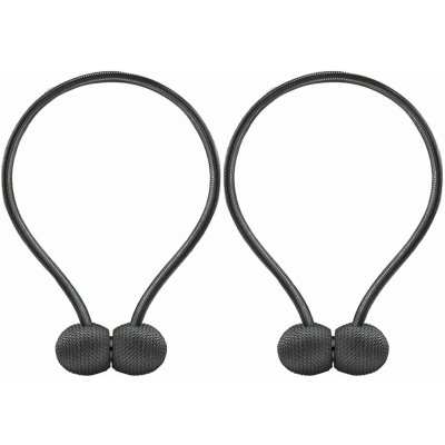 Verk 01848 Magnetická spona na závěsy 2 ks černá – Hledejceny.cz