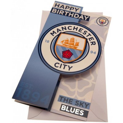 Fan-shop Blahopřání MANCHESTER CITY Birthday – Sleviste.cz