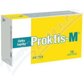 Farma Derma proktis-m rektální čípky 10 x 2 g