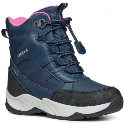 Geox sněhule J Sentiero Girl B Ab J36FVB 054FU C4268 Navy Fuchsia – Zboží Dáma