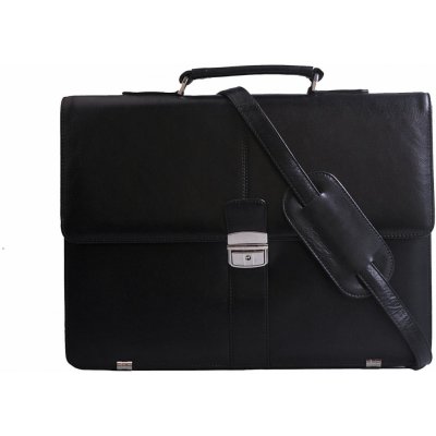 Arwel pánská kožená aktovka 112-5056 černá – Zboží Dáma