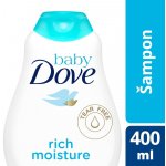 Dove Baby Rich Moisture mycí gel na celé tělo i vlásky 400 ml – Zbozi.Blesk.cz