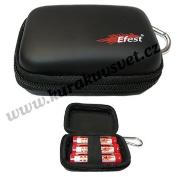 Efest pouzdro baterie 3x18650 černé