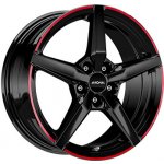 Ronal R69 7,5x17 5x100 ET48 black red rim