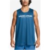 Pánské sportovní tílko Under Armour Baseline Reversible Tank-BLU 1386059-406