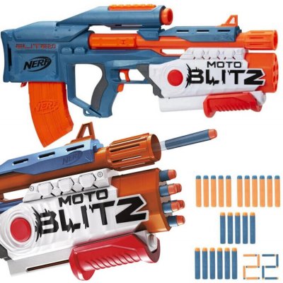 Nerf Automatická zbraň Elite 2.0 MotoBlitz – Zboží Dáma