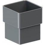 Gutta GuttaKrop spojka svodové roury 98 x 80,2 x 76,2 mm antracit – Sleviste.cz