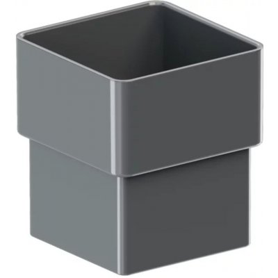 Gutta GuttaKrop spojka svodové roury 98 x 80,2 x 76,2 mm antracit – Sleviste.cz