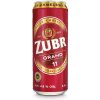 Pivo Zubr Grand 4 x chmelené 11° 4,8% 0,5 l (plech)