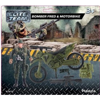 Fred & Motorbike Vojenská sada Bomber