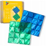 Connetix Rainbow Blue & Green Base Plate 2 ks – Zboží Dáma