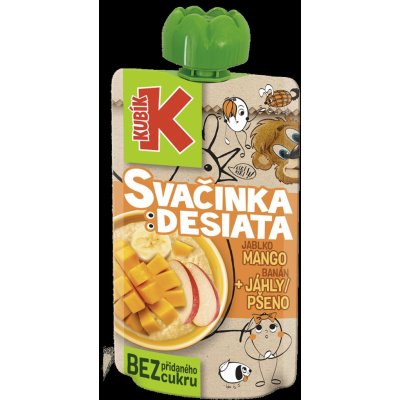 Kubík Svačinka jablko-mango-banán-jáhly 100 g