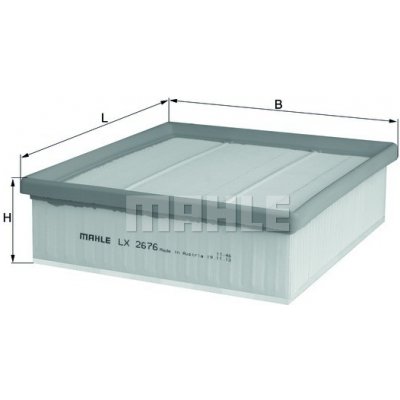MAHLE ORIGINAL Vzduchový filtr LX2676 – Hledejceny.cz