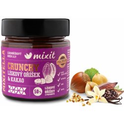 Mixit Mixitella Crunchy Premium Lískové oříšky z Piemontu a kakao 200 g